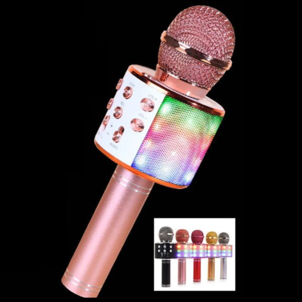 Fun Toys for 4-15 Year Old Girls, Handheld Karaoke Microphone for Kids Birthday Gifts for 8 9 10 11 Years Old Boys Girl