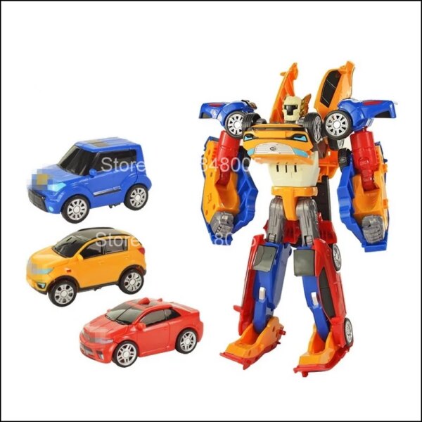 3 In 1 Tobots Transformation Robot Korea 2 In 1 Cartoon Brothers Anime Deformation Car Airplane Toys for Child Christmas Gift