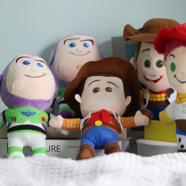 25cm Disney Pixar Toy Story Jessie Woody Buzz Lightyear doll stuffed plush toy Sofa Pillow House Decoration baby Christmas Gift