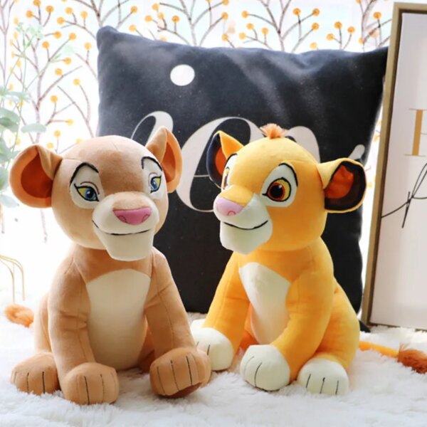 28cm Disney Movie The Lion King Simba Nala Young Simba Kawaii Stuffed Animals Plush Doll Mufasa Toys Birthday Gifts for Kids