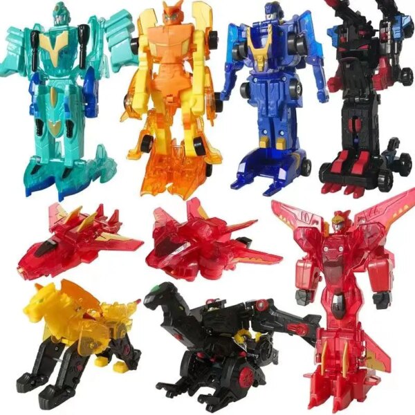 2In1 Burst Speed Wild Merge Deformation Robot Toy Car Action Figures Flips Capture Transform Robot Car For Kids Toys Gift