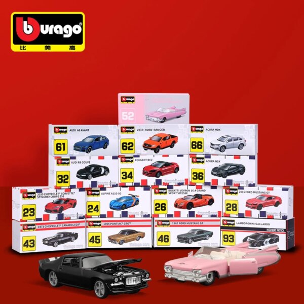 Bburago Golf GTI(2017) 1/64 Scale Cars Model Alloy Diecast  M2 Machines Diecast 1:64 Alloy Metal Diecast Cars Collectibles Gifts