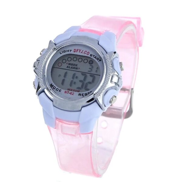 Fashion Children Girls Digital Led Quartz Alarm Date Sports Wrist Watch Waterproof Students Junior High School Girls Watches 시계